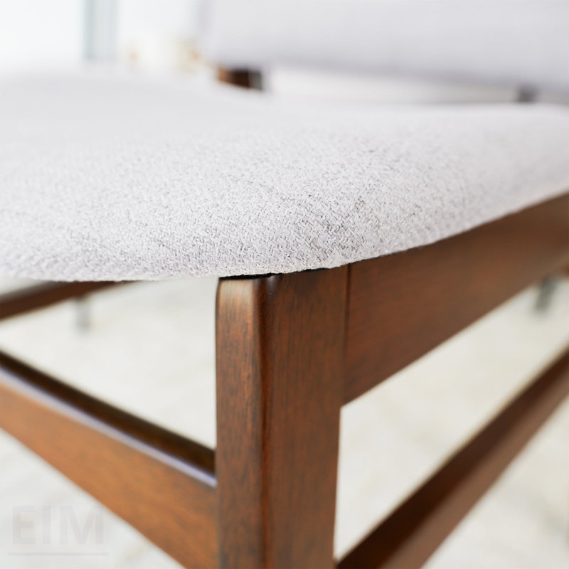 Ensemble de 2 chaises de salle à manger Gusto Mid-Century Modern