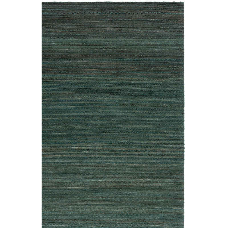 Tapis tissé à plat à la main de couleur sauge / naturel Doleman, Tapis de couloir 2 pi x 8 pi