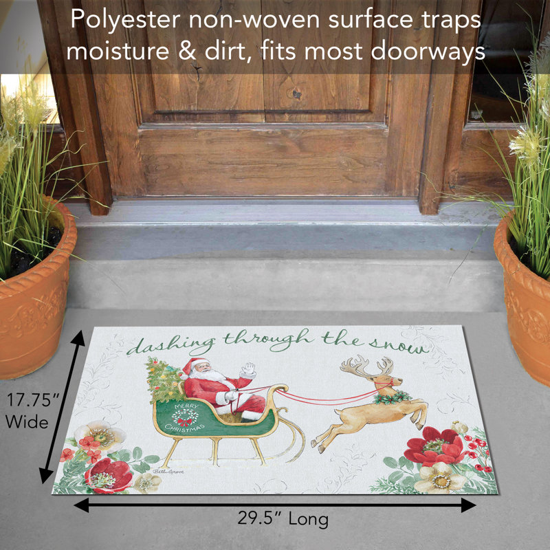 Holiday Tradition Indoor/Outdoor Entryway Floor Mat