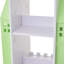 106cm H X 1cm W PVC Wood Plastic Board + Co-extruded Board + ABS No Subject Kids Bookcase
