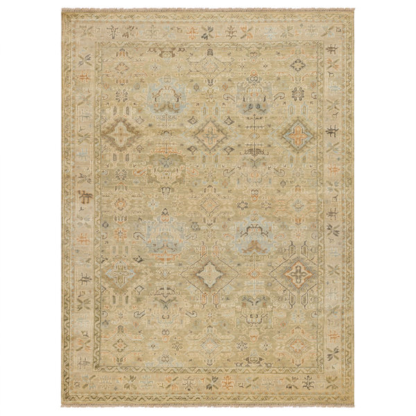 Karastan Cabrillo Hand Knotted Wool Floral Rug | Wayfair