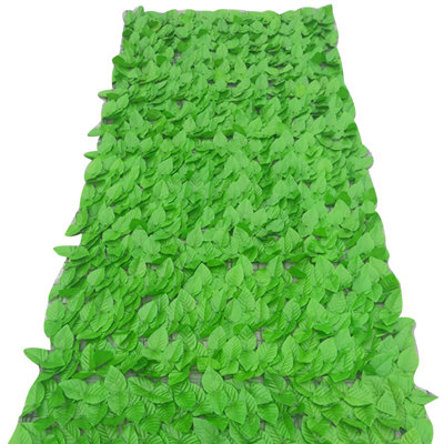 Feuille de clôture artificielle Protection contre les rayons UV Minimaliste pour la cour