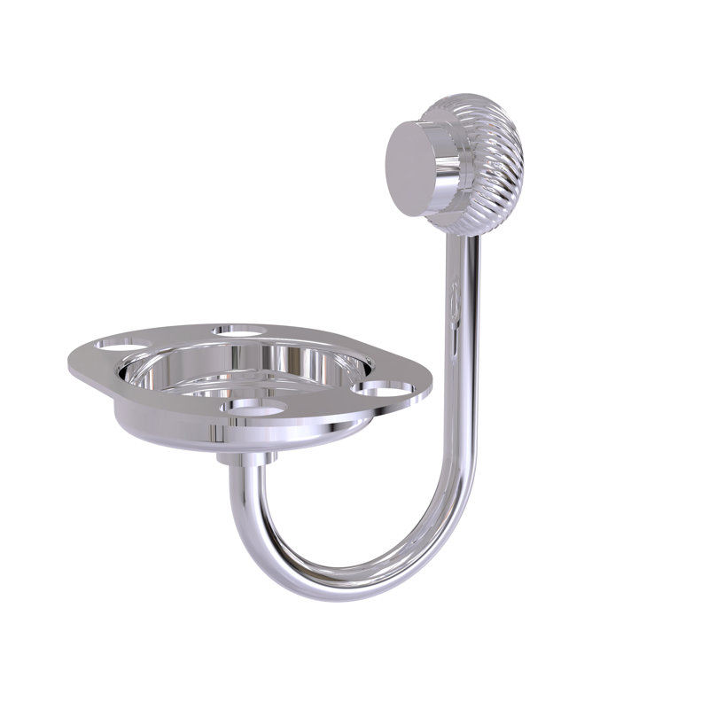 Porte-brosse à dents & culbuteur Venus, Chrome poli