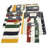 Home & Manor Striped Cotton Potholder