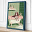 Spaniel's Bubble Bath Novelty - Wrapped Canvas-430917635-430917640