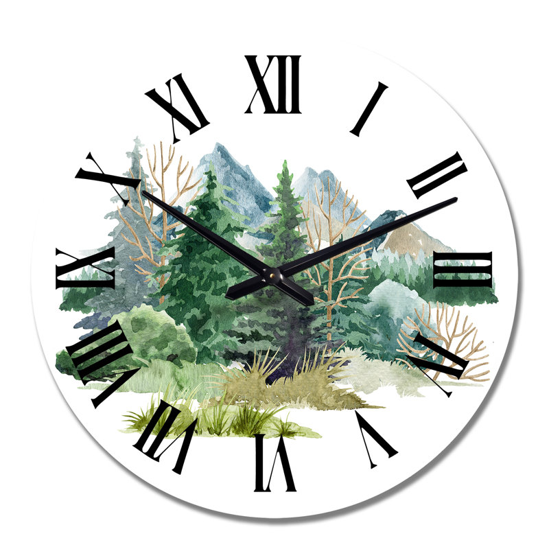 Horloge murale surdimensionnée, Moyen
