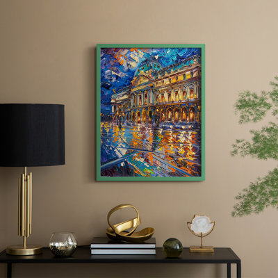 «LANDSCAPES Series CCXCIV», reproduction encadrée - bois massif
