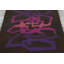 Vintage Scandinavian Rya Rug In Pink & Blue Abstract Field - Rug & Kilim