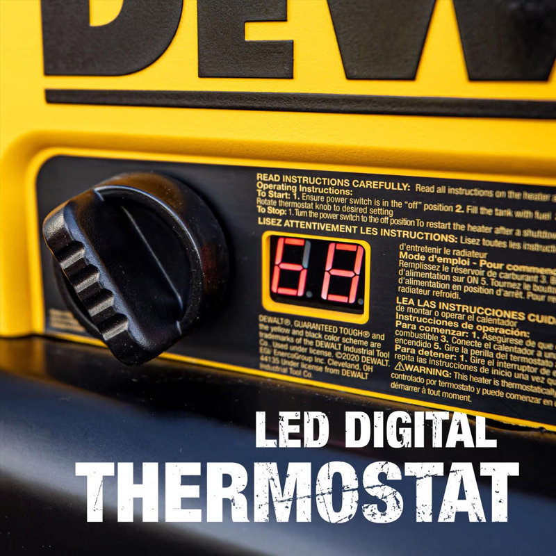 DeWalt 140000 BTU/h 3000 sq ft Forced Air Diesel/Kerosene Heater