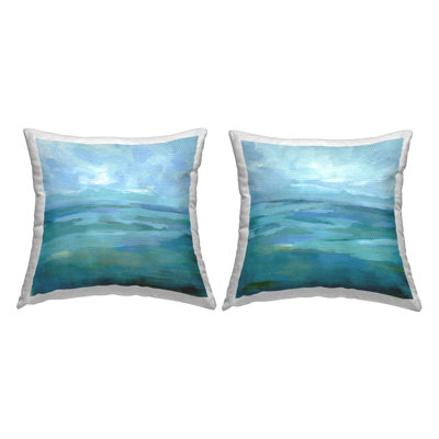 Abstract Outdoor Throw Pillow
