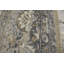 Tapis oriental gris foncé noué à la main Oriental