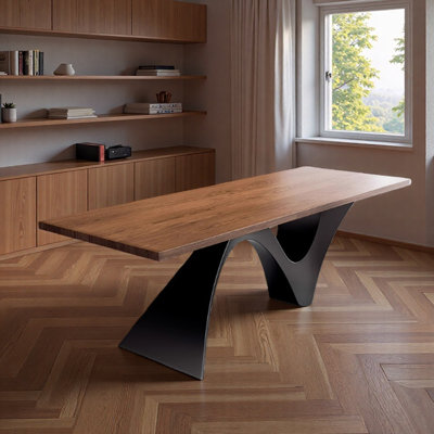 Creative Leg Design Rectangular Computer Desk