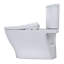Toilette allongée deux pièces au sol WASHLET 17,5 "1 GPF (siège inclus) sans chasse d'eau