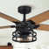 Rish 52'' Ceiling Fan with Light Kit