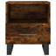 Vinny 40cm W Iron Bedside Table-1727785535