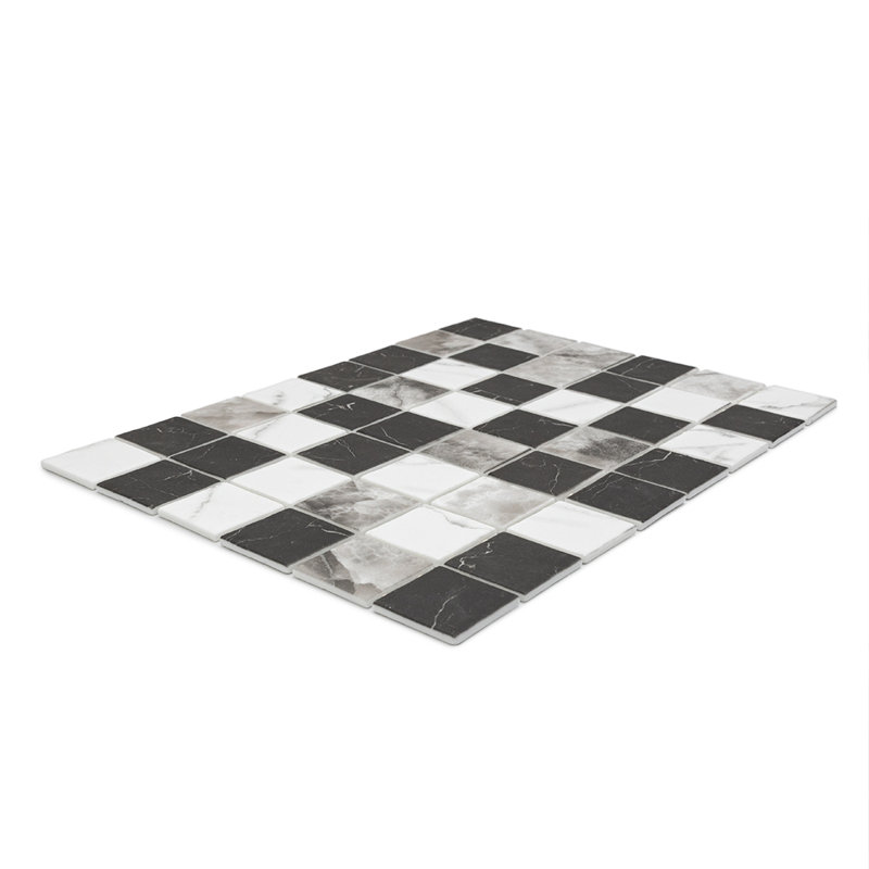 Carreau de mosaïque en verre 12 po x 16 po Eterna