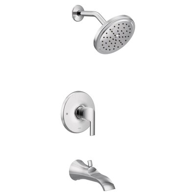 Doux M-CORE 3-Series 1-Handle Tub And Shower Trim Kit, Valve Required -  Moen, UTS3203