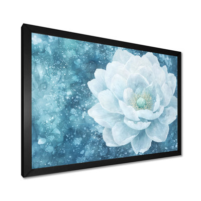 Radiant Symphony of Peony Under Water I - pivoine, reproduction d'art murale