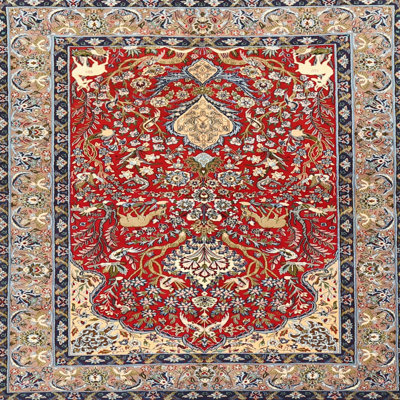 Maceo Oriental Indoor Rug