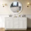 Armoire de salle de bain sur pied l 60 po x H 34,5 po x P 21 po -970495578
