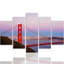 Golden Gate Bridge - No Frame Print on Canvas-728384590