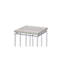 Table de meuble-lavabo contemporaine en chêne naturel et moderne
