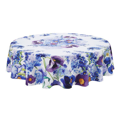 Wild Garden Round Tablecloth