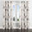 Abstract Velvet Curtains - Brown Bonts Grommet Curtain - 1 Panel-232650005-232650001