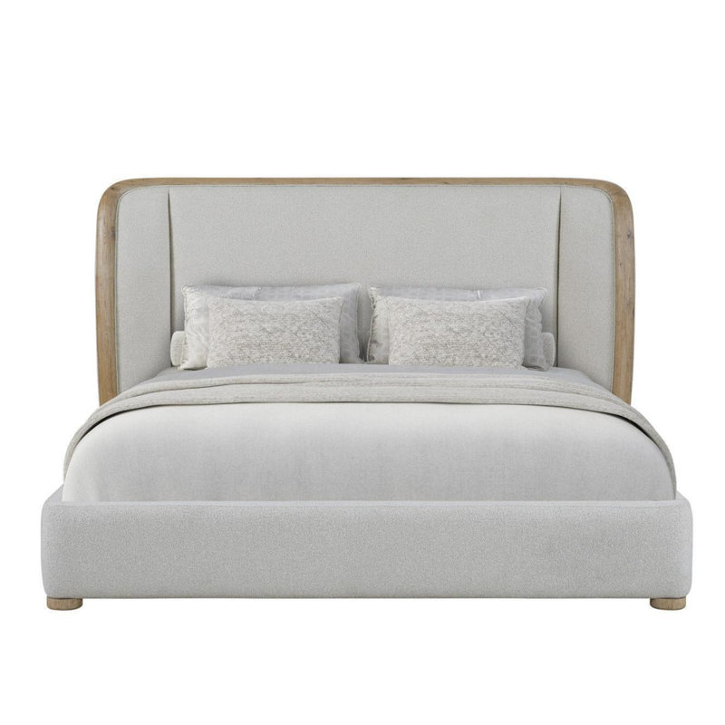 Upholstered Bed Frame, King