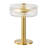 Richmon 17 Inch Glass/Metal Table Lamp
