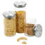 Glass Jar - Set of 3