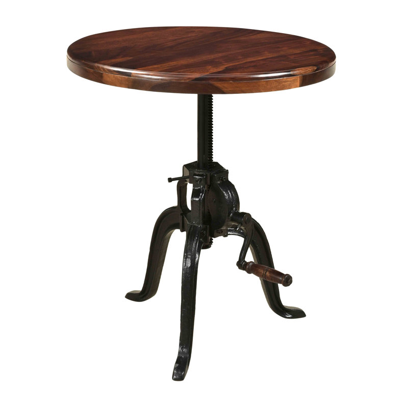 Table de salle à manger ajustable en bois massif Lincya