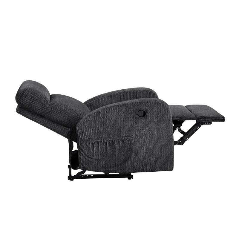 Allen Dark Grey Reclining Chair