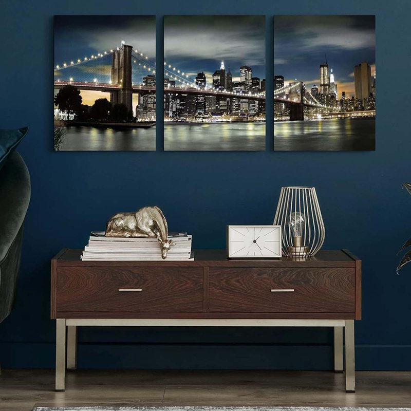 3 Piece Wrapped Canvas Print