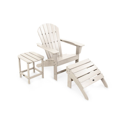 POLYWOOD South Beach Adirondack 3-Piece Set