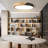 Wood LED Flush Mount