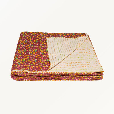 Throws made of silk