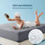 Ensemble de surmatelas en mousse rafraîchissante, infusée de gel, pour un confort rafraîchissant et un soulagement de la pression-127360627