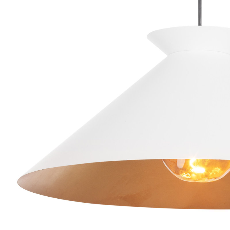 Viggo 1 - Light Pendant, 10.25" H x 24" W x 24" D, White