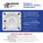American Spas 6-Person 40-Jet Acrylic Square Hot Tub with Ozonator-100965058-100965061