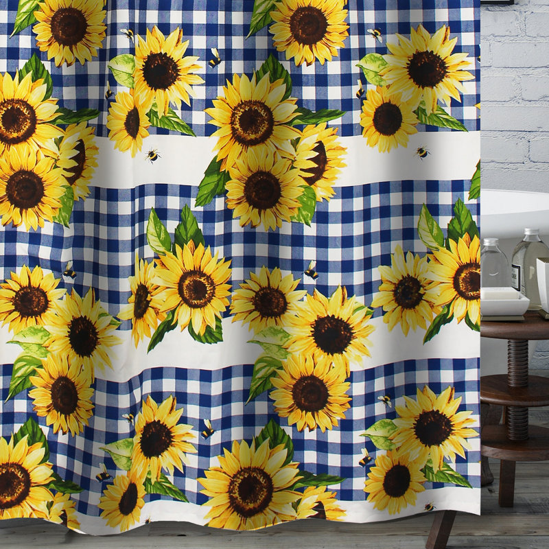 Rideau de douche Sunflower