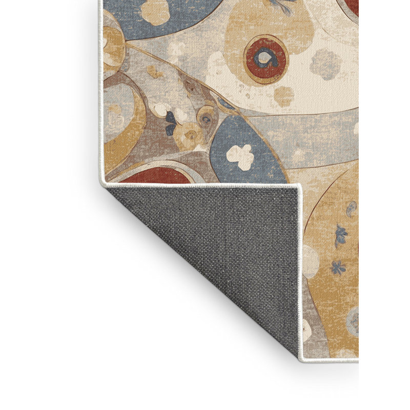 Vivid Ripple Rug, Round 4'