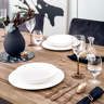 Service De Table 4 Pièces Villeroy & Boch Manufacture Rock Blanc - Porcelaine Design Ardoise