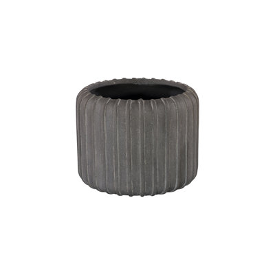 Vertical Vase, Raw Gray