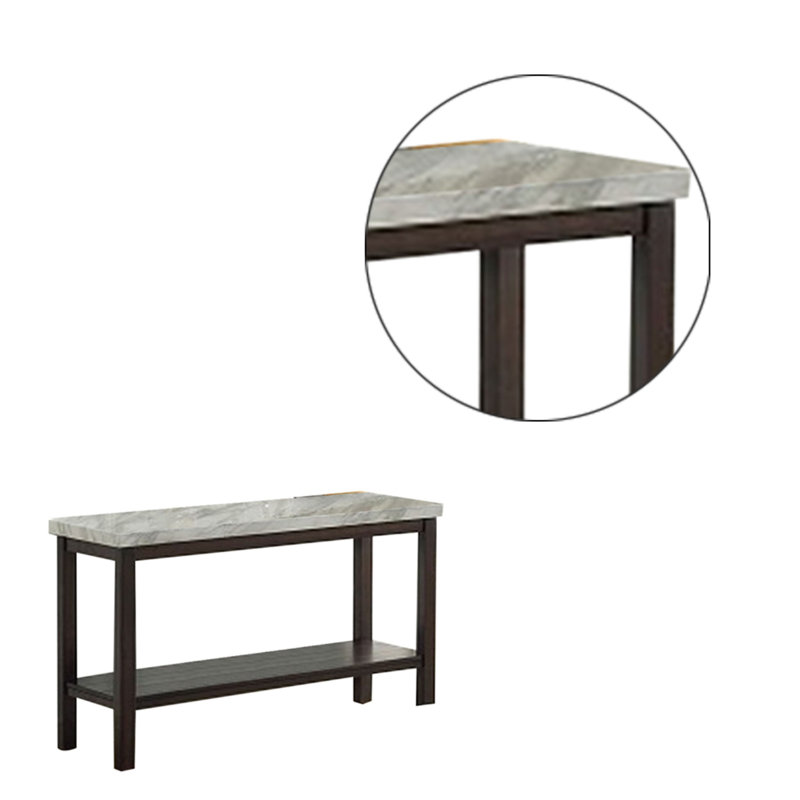 30'' Marble Top Console Table