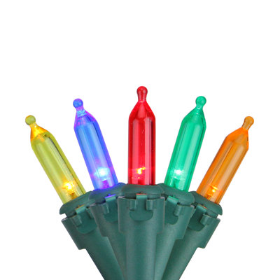LED Mini Christmas Lights 4" Spacing