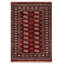 Tapis rouge rectangulaire unique de 4 pi x 5 pi 9 po Righley