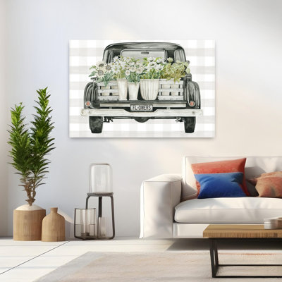 Flower Lover's Truck Contemporary Flower Art