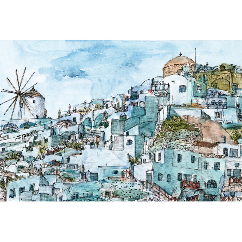 Grèce secrète II, H 12 po x l 18 po x P 1,25 po