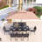 Ikeda 8 - Person Patio Dining Set with Rectangular Table